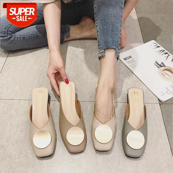 women slippers slip on mules flat heel casual shoes british buckle slides wooden block heels sandals women summer footwear #pt6m, Black
women slippers slip on mules flat heel casual shoes british buckle slides wooden block heels sandals women summer footwear #pt6m, Black