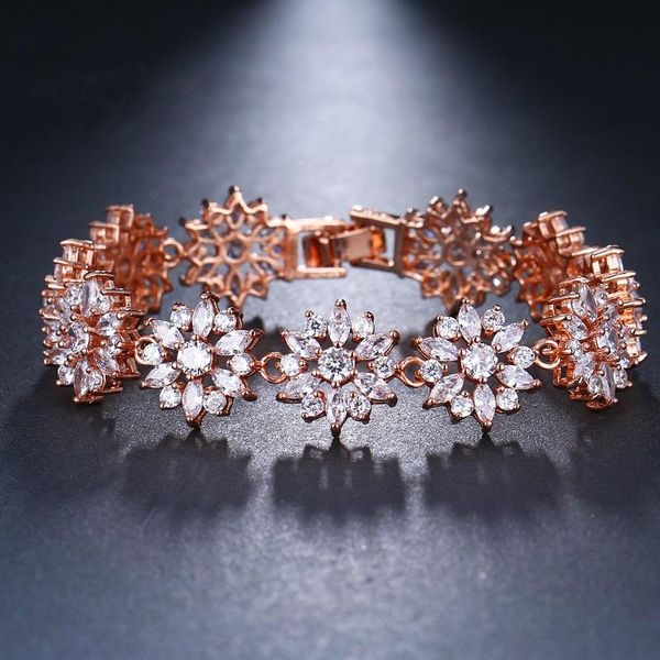 link, chain ekopdee luxury classic vintage zircon bracelet for women flower design cubic zirconia bracelets female wedding jewelry 2021, Black
link, chain ekopdee luxury classic vintage zircon bracelet for women flower design cubic zirconia bracelets female wedding jewelry 2021, Black