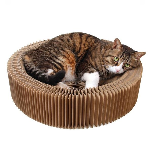 cat beds & furniture folding pet scratchers bed house scratcher corrugated paper cardboard for cats scratching toy plate with catnip toys
cat beds & furniture folding pet scratchers bed house scratcher corrugated paper cardboard for cats scratching toy plate with catnip toys