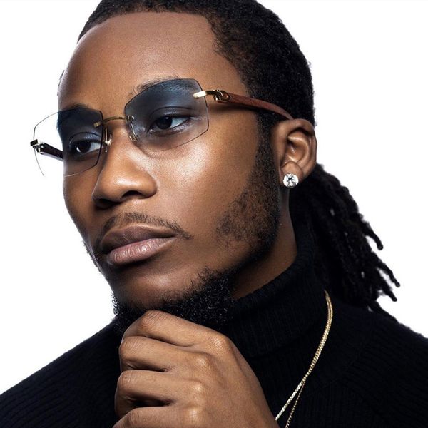 design sunglasses fashion small frame leg catapult men's trendy wood optical frame, White;black
design sunglasses fashion small frame leg catapult men's trendy wood optical frame, White;black