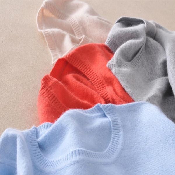women sweaters cashmere wool sweater solid color pullover o neck female long sleeve knitted jumpers, White;black
women sweaters cashmere wool sweater solid color pullover o neck female long sleeve knitted jumpers, White;black