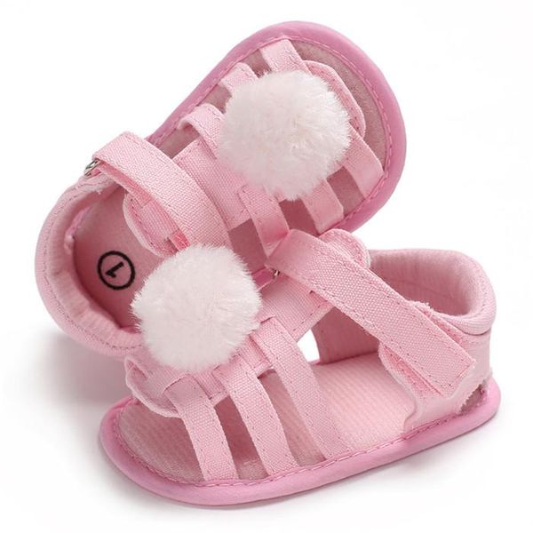 new baby girl sandals baby shoes summer canvas cute fur ball girl sandals newborn beach for age 0-18m, Black;red
new baby girl sandals baby shoes summer canvas cute fur ball girl sandals newborn beach for age 0-18m, Black;red