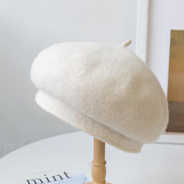 berets women girls beret french artist warm wool winter beanie hat retro vintage plain solid color elegant ladies caps, Blue;gray
berets women girls beret french artist warm wool winter beanie hat retro vintage plain solid color elegant ladies caps, Blue;gray