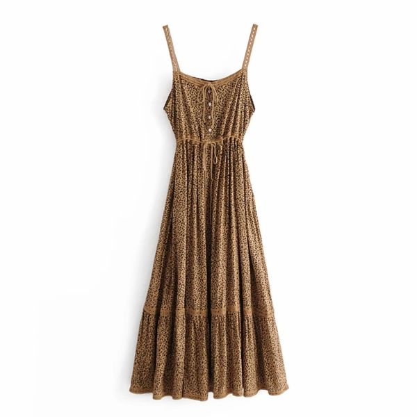 women leopard print waist drawstring lace splicing suspender dress female sleeveless clothes casual lady loose vestido d7388 210430, Black;gray
women leopard print waist drawstring lace splicing suspender dress female sleeveless clothes casual lady loose vestido d7388 210430, Black;gray