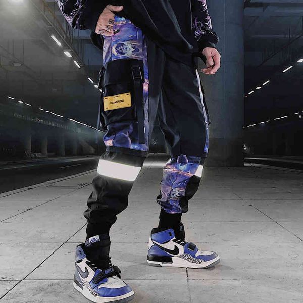 men's pants hip hop ribbons cargo joggers streetwear fashion s casual elastic waist trousers sweatpants 2ubm, Black
men's pants hip hop ribbons cargo joggers streetwear fashion s casual elastic waist trousers sweatpants 2ubm, Black