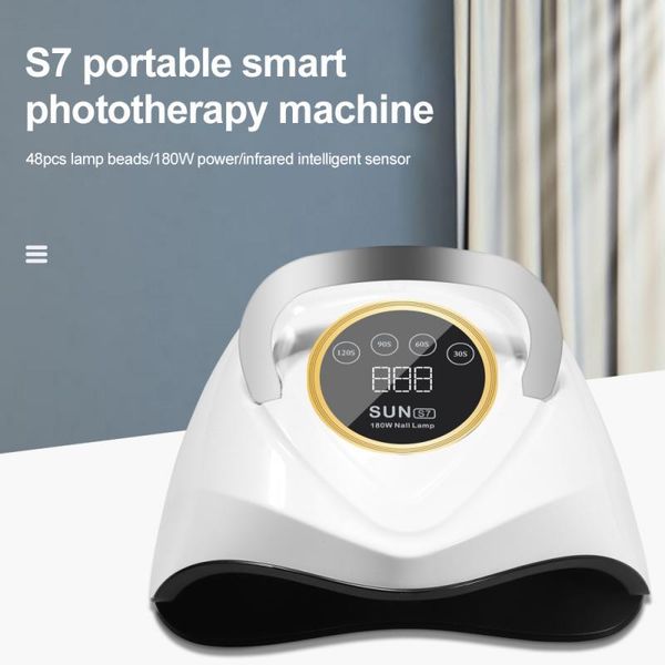 nail dryers 180w manicure device smart sensor potherapy lamp quick-drying dryer high-quality auto-sensing 4 timing modes
nail dryers 180w manicure device smart sensor potherapy lamp quick-drying dryer high-quality auto-sensing 4 timing modes