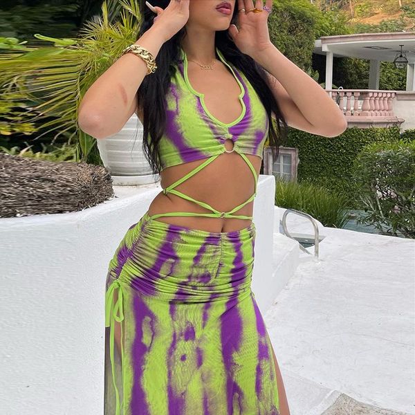 casual dresses 2021 summer y2k tie dye stretch party clubwear round buckle bandage skinny green long dress women sleeveless bodycon, Black;gray
casual dresses 2021 summer y2k tie dye stretch party clubwear round buckle bandage skinny green long dress women sleeveless bodycon, Black;gray