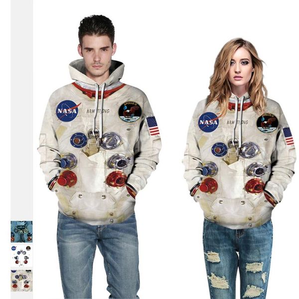 men's hoodies & sweatshirts fashion spring and autumn 3d printed funny astronaut style pullover sleeve streetwear sweatshirt men women, Black
men's hoodies & sweatshirts fashion spring and autumn 3d printed funny astronaut style pullover sleeve streetwear sweatshirt men women, Black