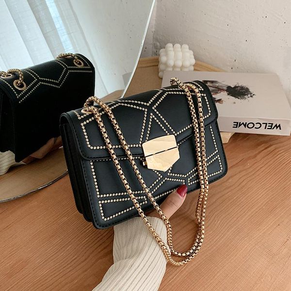 rivet chain brand designer pu leather crossbody bags for women 2021 simple fashion shoulder bag lady luxury small handbags cross body
rivet chain brand designer pu leather crossbody bags for women 2021 simple fashion shoulder bag lady luxury small handbags cross body