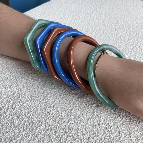 link, chain 1set korean fashion resin bangle geometric round candy color bracelet for women girls wedding party jewelry accessories, Black
link, chain 1set korean fashion resin bangle geometric round candy color bracelet for women girls wedding party jewelry accessories, Black