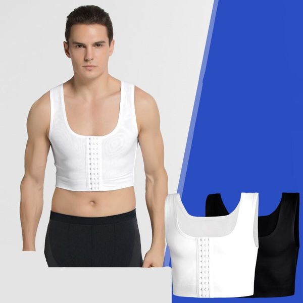 men's body shapers chest and back shaper gynecomastia controling corset adjustable tanks compression underwear slimming, Black;brown
men's body shapers chest and back shaper gynecomastia controling corset adjustable tanks compression underwear slimming, Black;brown