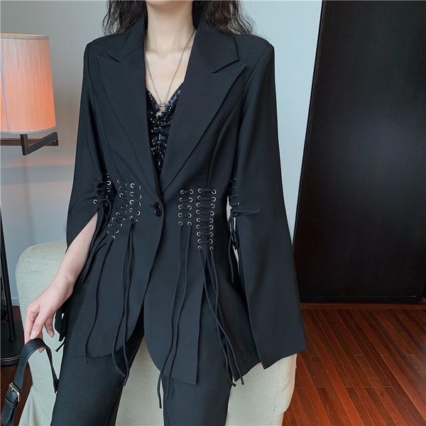 pant autumn fashion brand bandage blazer and black long pants female suits suit two elegant casual pieces clothes d6n4, White
pant autumn fashion brand bandage blazer and black long pants female suits suit two elegant casual pieces clothes d6n4, White