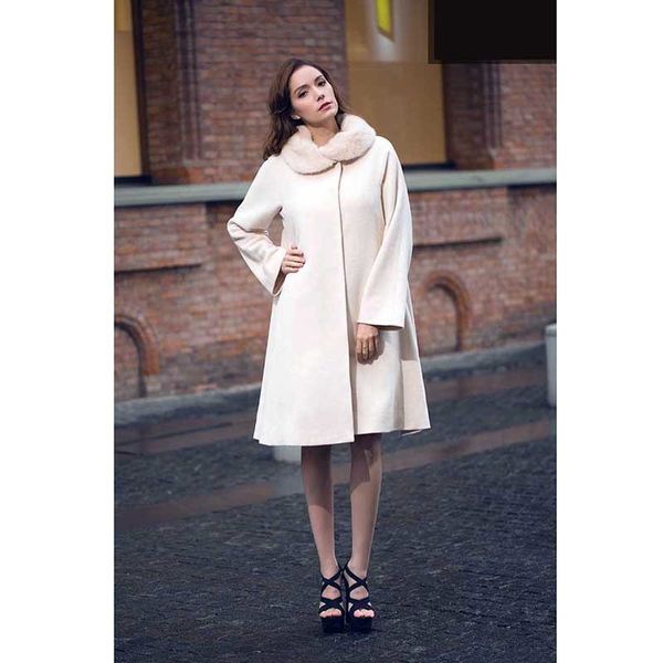 wool blends fashion women clock stand collar loose wool solid winter jacket trench coat windbreaker, Black
wool blends fashion women clock stand collar loose wool solid winter jacket trench coat windbreaker, Black