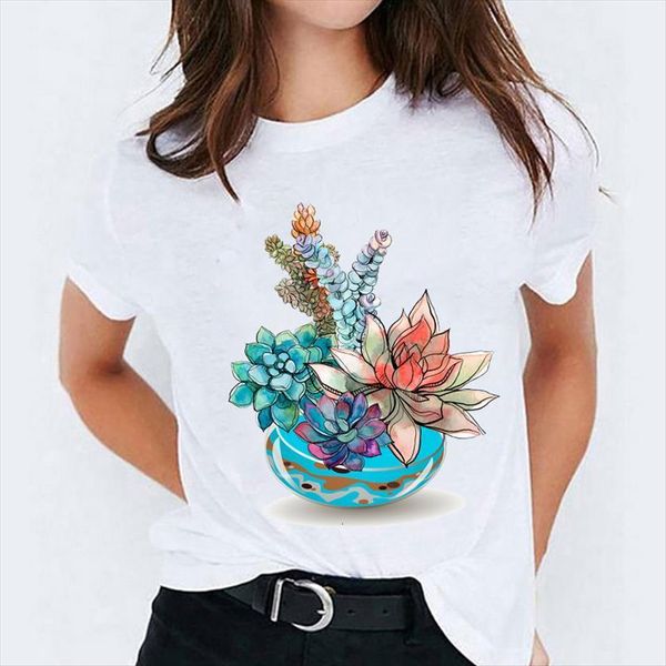 plant summer autumn cute womens trend clothing print graphic ladies female tee, White
plant summer autumn cute womens trend clothing print graphic ladies female tee, White