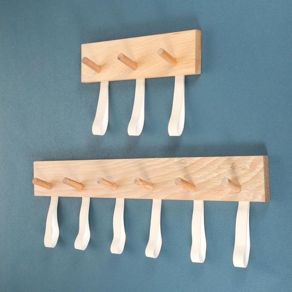 hooks & rails 6/3 leather rope wooden rack handmade hangers door/wall decor shelf sundries storage organizer hat/key/coat/belt/bag/towel
hooks & rails 6/3 leather rope wooden rack handmade hangers door/wall decor shelf sundries storage organizer hat/key/coat/belt/bag/towel
