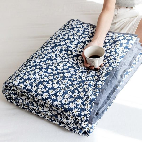 small floral washable cotton summer air-conditioning quilt soft breathable cover blanket for bed thin printed comforter quilts comforters &
small floral washable cotton summer air-conditioning quilt soft breathable cover blanket for bed thin printed comforter quilts comforters &