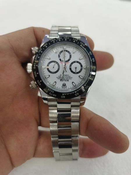with original box wristwatches sapphire 40mm 116509 automatic mechanical mens men's watch watches no chronograph white dial, Slivery;brown
with original box wristwatches sapphire 40mm 116509 automatic mechanical mens men's watch watches no chronograph white dial, Slivery;brown