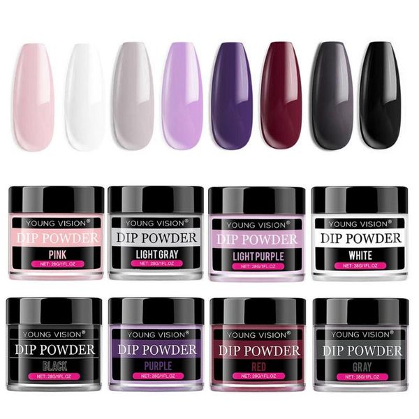 nail art kits 8 colors 28g dipping powder nails dark black red grey purple color dip no lamp cure decoration starter kit
nail art kits 8 colors 28g dipping powder nails dark black red grey purple color dip no lamp cure decoration starter kit