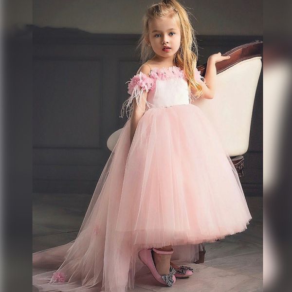girls pageant dresses princess tulle lace appliques pearls kids flower girl dress ball gown birthday gowns floor length hand made flowers, White;blue
girls pageant dresses princess tulle lace appliques pearls kids flower girl dress ball gown birthday gowns floor length hand made flowers, White;blue