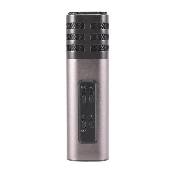 portable aluminum alloy microphone professional mobile singing for live broadcasting recording meeting black gray microphones
portable aluminum alloy microphone professional mobile singing for live broadcasting recording meeting black gray microphones