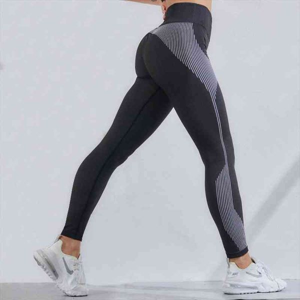 seamless bubble butt womens leggings high waist fitness stretch sports gym clothing, Black
seamless bubble butt womens leggings high waist fitness stretch sports gym clothing, Black