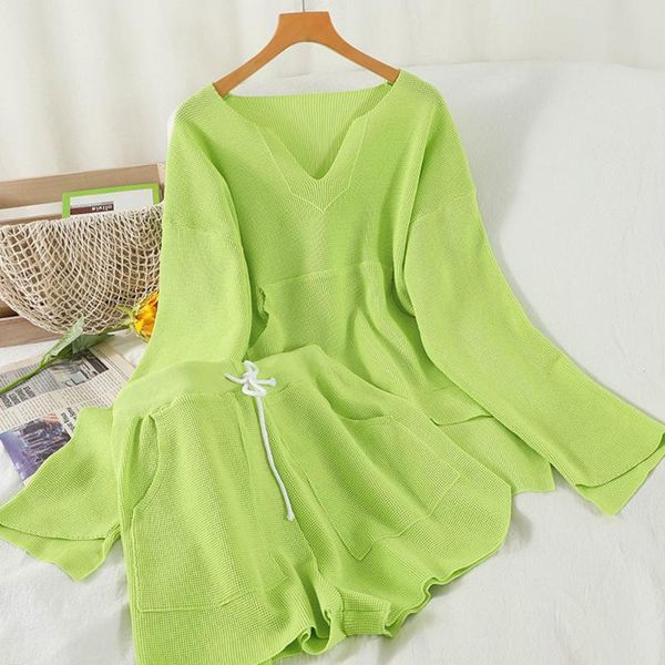 women's tracksuits korean chic candy colors tracksuit women batwing sleeve loose long sweashirt and shorts two piece set sport suits, Gray
women's tracksuits korean chic candy colors tracksuit women batwing sleeve loose long sweashirt and shorts two piece set sport suits, Gray