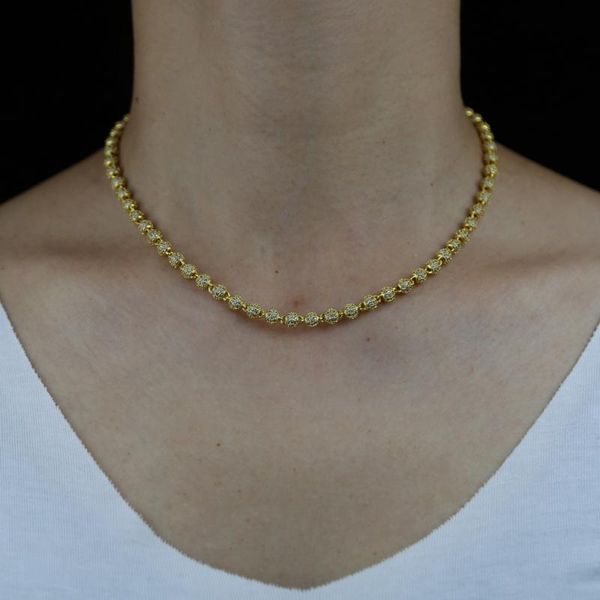 chains styles hip hop choker necklace with cz paved ball pendant charm gold silver color punk jewelry
chains styles hip hop choker necklace with cz paved ball pendant charm gold silver color punk jewelry