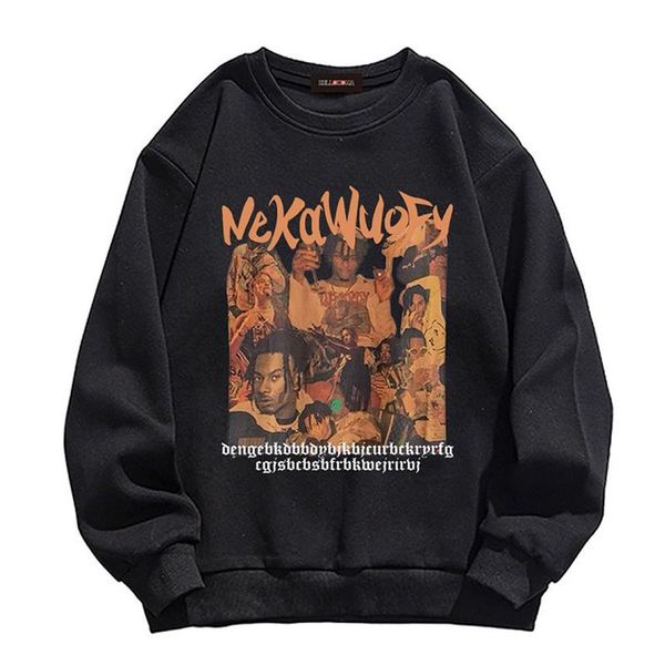 women's hoodies & sweatshirts 2022 spring y2k streetwear oversize women sweatshirt hip hop print long sleeve pullover autumn female clo, Black
women's hoodies & sweatshirts 2022 spring y2k streetwear oversize women sweatshirt hip hop print long sleeve pullover autumn female clo, Black