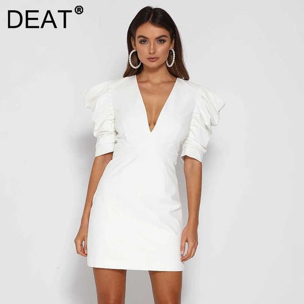 deat women dress v-neck short puff sleeve arrivals lady backless temperament fashion spring summer 11d1342 210709, Black;gray
deat women dress v-neck short puff sleeve arrivals lady backless temperament fashion spring summer 11d1342 210709, Black;gray