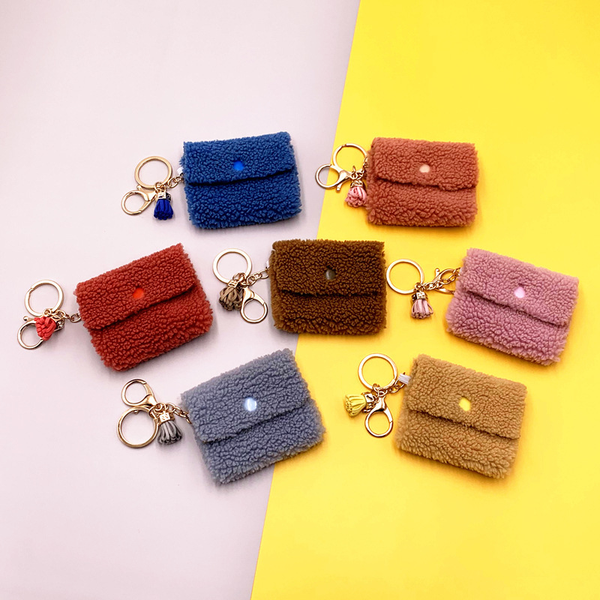 10pcsnew mini coin purse keychain candy color cute coin key case pendant data cable storage bag key chain creative gift diy key ring, Silver
10pcsnew mini coin purse keychain candy color cute coin key case pendant data cable storage bag key chain creative gift diy key ring, Silver
