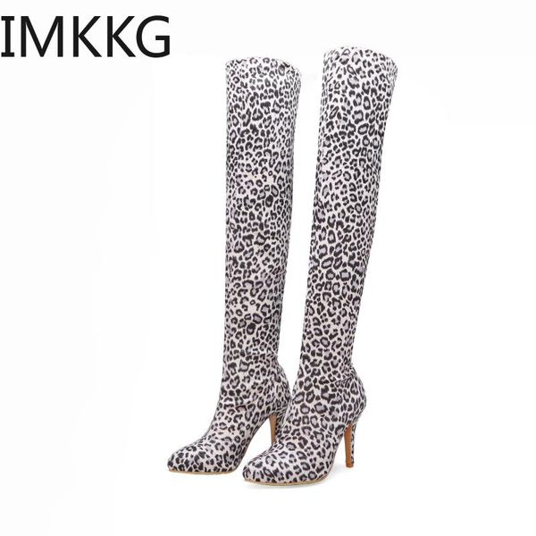 boots 35-45 big size women high heels pointed toe over the knee party pumps, Black 
boots 35-45 big size women high heels pointed toe over the knee party pumps, Black