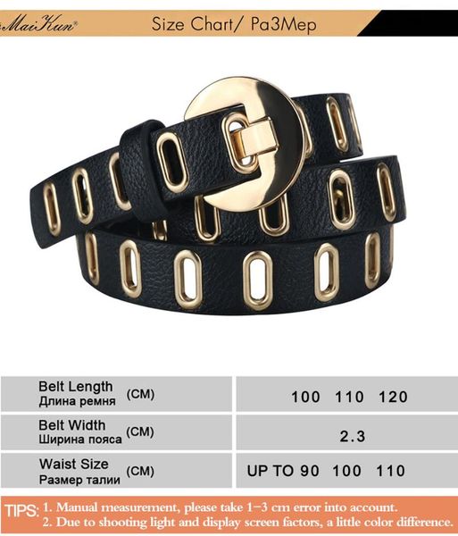 women belt adjustable hole punk belts for alloy pin buckle leather pants dresses, Black;brown
women belt adjustable hole punk belts for alloy pin buckle leather pants dresses, Black;brown