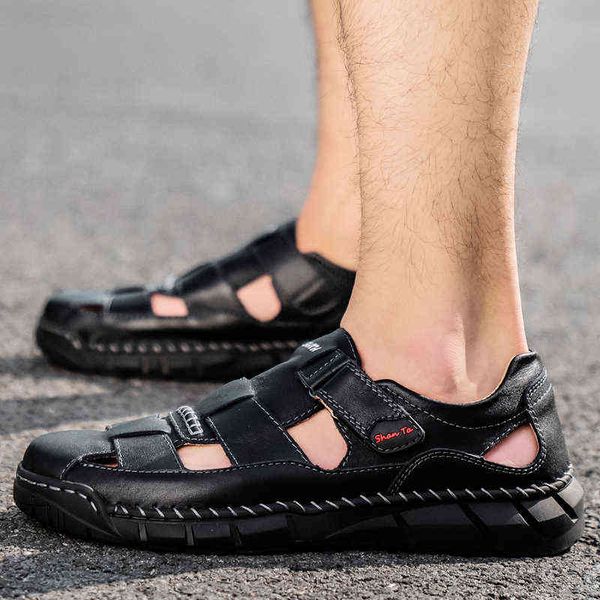 sandals summer men non-slip shoes fashion handmade sewing slippers comfortable sandy slides beach soft sandals men big size 48 220302, Black
sandals summer men non-slip shoes fashion handmade sewing slippers comfortable sandy slides beach soft sandals men big size 48 220302, Black