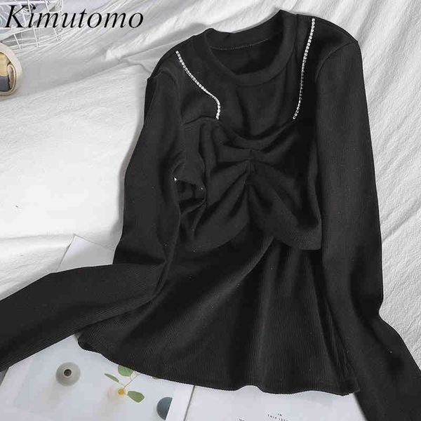 kimutomo elegant casual patchwork t-shirt women fake two piece o-neck slim long sleeve solid korea chic spring 210521, White
kimutomo elegant casual patchwork t-shirt women fake two piece o-neck slim long sleeve solid korea chic spring 210521, White