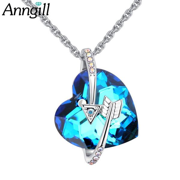 pendant necklaces classic heart necklace crystals from silver color chain bijoux femme accessories women jewelry brand gift drop
pendant necklaces classic heart necklace crystals from silver color chain bijoux femme accessories women jewelry brand gift drop