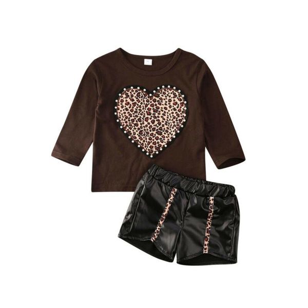 clothing sets baby & children's 2pcs toddler kids girl clothes leopard print short pants shorts outfit, White
clothing sets baby & children's 2pcs toddler kids girl clothes leopard print short pants shorts outfit, White