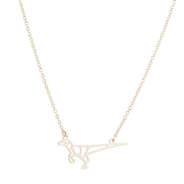 pendant necklaces tdiyj fashion stainless steel women origami dinosaur necklace for female jewelry, Silver
pendant necklaces tdiyj fashion stainless steel women origami dinosaur necklace for female jewelry, Silver