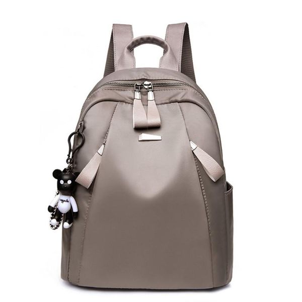 backpack style for men and women fashion large capacity oxford cloth travel student solid color schoolbag
backpack style for men and women fashion large capacity oxford cloth travel student solid color schoolbag