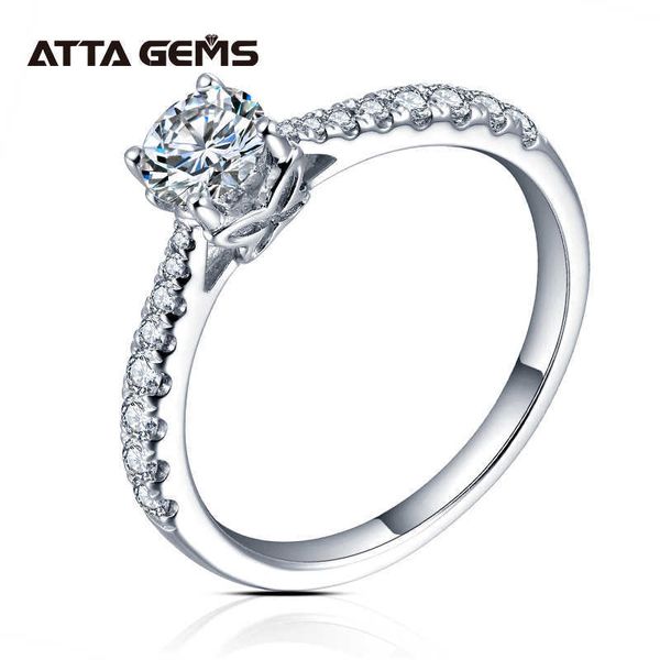 attagems 0.5ct 5.0mm d color round rhodium plating 925 silver moissanite ring diamond test passed jewelry woman girlfriend gift, Golden;silver
attagems 0.5ct 5.0mm d color round rhodium plating 925 silver moissanite ring diamond test passed jewelry woman girlfriend gift, Golden;silver