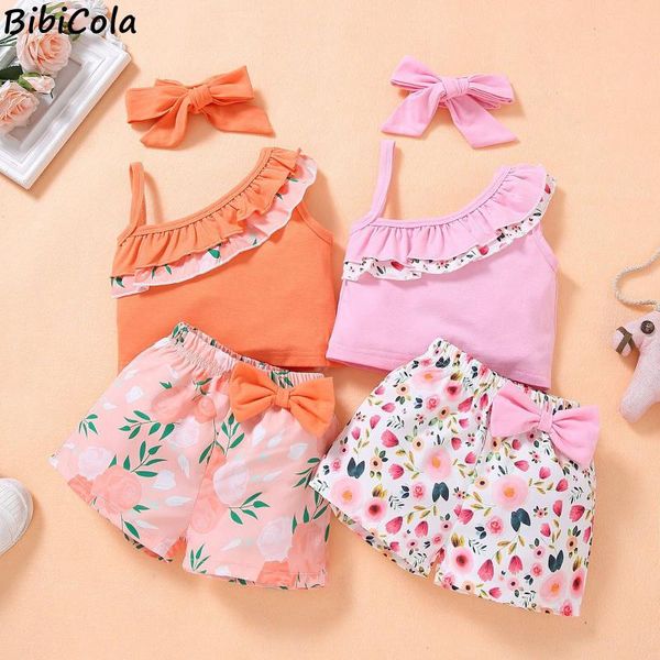 lovely kid baby girls floral clothes sets summer sling sleeveless + shorts + headband 3pcs outfits fashion clothing 2-5years, White
lovely kid baby girls floral clothes sets summer sling sleeveless + shorts + headband 3pcs outfits fashion clothing 2-5years, White