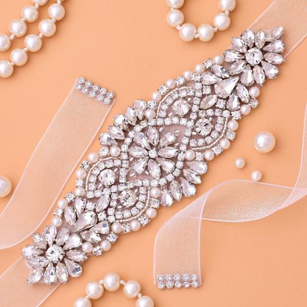 wedding sashes crystal accessories ribbon silver bridal belt rhinestones party belts for women handmade sash, White
wedding sashes crystal accessories ribbon silver bridal belt rhinestones party belts for women handmade sash, White