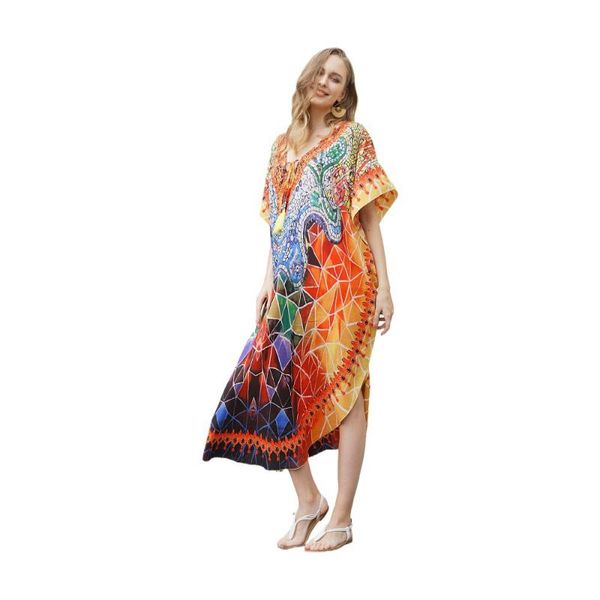 casual dresses ztone for women 2021 summer dress fashionable loose beach size v-neck short sleeve colorful print maxi, Black;gray
casual dresses ztone for women 2021 summer dress fashionable loose beach size v-neck short sleeve colorful print maxi, Black;gray