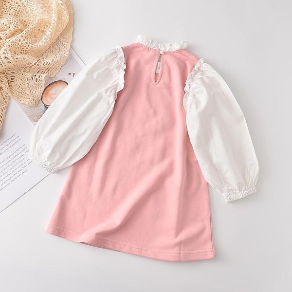 girl's dresses sweety children's clothing long sleeve cotton letter pearls princess 2021 pullover lace printed girls' tz0069, Red;yellow
girl's dresses sweety children's clothing long sleeve cotton letter pearls princess 2021 pullover lace printed girls' tz0069, Red;yellow