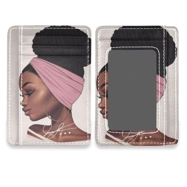 card holders rfid credit car holder wallet anti-theft case afro girls black women mini leather purse foreign trade, Brown;gray
card holders rfid credit car holder wallet anti-theft case afro girls black women mini leather purse foreign trade, Brown;gray