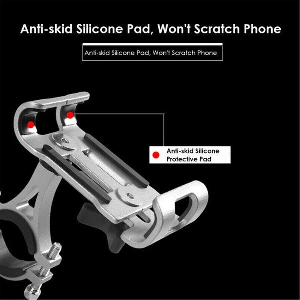 cell phone mounts & holders universal bike stents cellphone support non-slip metal motorcycle bicycle holder mount handlebar stand bracket
cell phone mounts & holders universal bike stents cellphone support non-slip metal motorcycle bicycle holder mount handlebar stand bracket