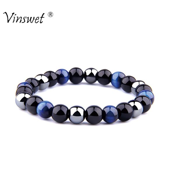 natural tiger eye & hematite & black obsidian stone bracelets men handmade bangles for women fashion jewelry yoga bracelet homme
natural tiger eye & hematite & black obsidian stone bracelets men handmade bangles for women fashion jewelry yoga bracelet homme