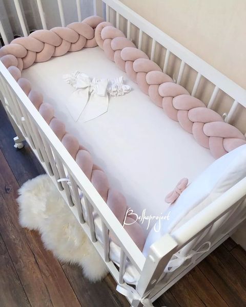 2m/3m/4m baby bed bumper for newborn protector crib bumper tour de lit bebe tresse baby essentials
2m/3m/4m baby bed bumper for newborn protector crib bumper tour de lit bebe tresse baby essentials
