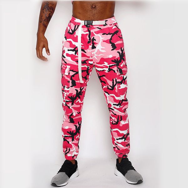 fashion boutique pants men's style casual fitness slim camouflage belt design, Black
fashion boutique pants men's style casual fitness slim camouflage belt design, Black