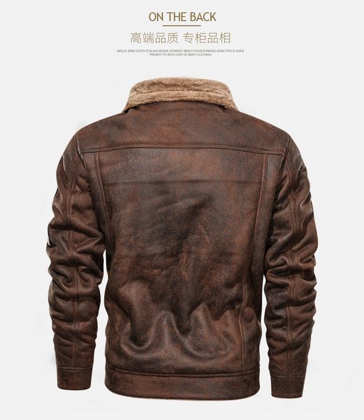 men's suits & blazers male pyjtrl autumn winter leather bomber jacket hz60, White;black
men's suits & blazers male pyjtrl autumn winter leather bomber jacket hz60, White;black
