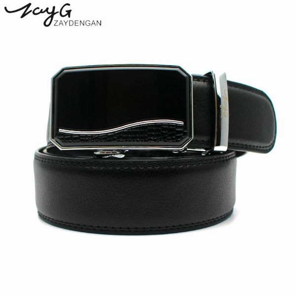 men fashion metal automatic buckle leather luxury designer belts for business alloy black belt, Black;brown
men fashion metal automatic buckle leather luxury designer belts for business alloy black belt, Black;brown